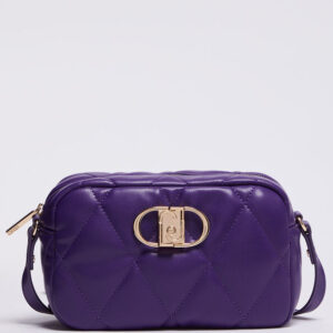 Liu Jo Eco-friendly crossbody bag (purple) AF3251E042683838, liu jo, liu jo τσαντες, τσαντες, τσαντα, tsantes, tsanta, tote bag, bags,liu jo bags
