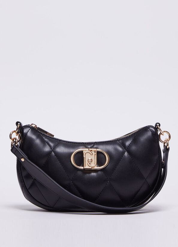 Liu Jo Eco-friendly handbag (black) AF3248E042622222, liu jo, liu jo τσαντες, τσαντες, τσαντα, tsantes, tsanta, tote bag, bags,liu jo bags