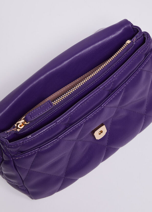 Liu Jo Eco-friendly crossbody bag (purple) AF3356E042683838, liu jo, liu jo τσαντες, τσαντες, τσαντα, tsantes, tsanta, tote bag, bags,liu jo bags